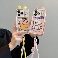 Dermatoglyphic casing Suitable for realme C51, C53, Narzo N53 Ins Anime shockproof Lens Protection s