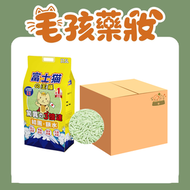 豆腐貓砂 幼身版2.0 天然玉米豆乳 綠茶味 17.5L (原箱3包裝) 貓砂 豆腐砂 貓沙 *富士貓之王樣*