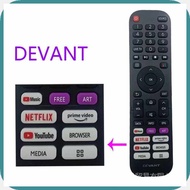 For?L`~NS^Devant/w^50/X^inches/B^UltraHD/E^4k:J_smart:C_tv 50UHD201 Devant Smart TV remote 32STV103