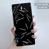 MONTANA CASE SOFTCASE TECNO CAMON 40 PRO 5G MOTIF Aesthetic TECNO CAMON 40 4G UV PRINTING | FULL COV