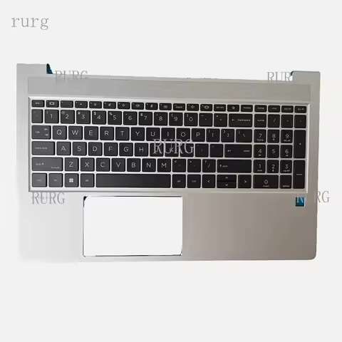 R+ New For HP Probook 450 455 G10 Palmrest Case Backlit Keyboard N43874-001