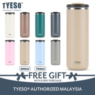 TYESO Vacuum Insulated Tumbler Bottle Keep Cold And Hot (600ml/750ml) TS-01027/TS-01028
