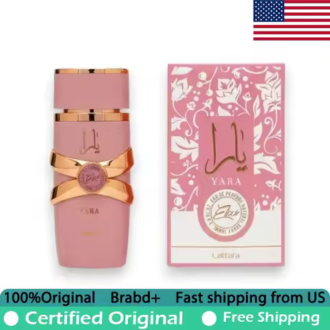 Lattafa Yara Elixir Eau de Parfum Lasting Oriental Vanilla 100 ML Premium Natural Pheromones Perfume