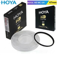 Original HOYA HD MC-UV 67mm Hardened Glass 8-layer Multi-Coated Digital UV Ultra Violet Filter for N