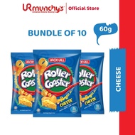 Jack n Jill Roller Coaster - Cheese 60g x 10