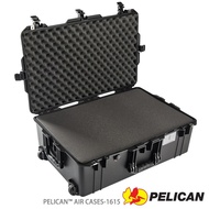 【PELICAN】1615Air 輪座拉桿超輕氣密箱-含泡棉(黑) 公司貨