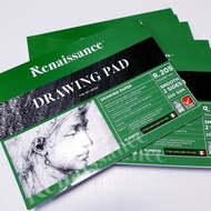 2-sided shiny line drawing paper R.205, A4 size 200 gsm. (Italian quality paper) Renaissance