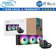 Deepcool CPU Cooler Fan AIO Liquid Cooler LD360 (R-LD360-BKMSN-G-1) | itw