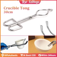 30cm Crucible Tong with Bow Stainless Steel for Laboratory, Industry