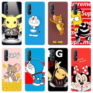 OPPO Reno3 Pro 5G Case Silicone TPU Back Cover OPPO Reno 3Pro Animated Cartoon Soft Phone Casing