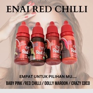 ENAI RED CHILLI inai kuku ( Dolly Maroon / Red Chilli / Baby Pink / Crazy Coco )