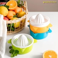 GREAT Manual Juicer, Hand Press Plastic Fruit Juicer| Stable Detachable Portable Citrus Lemon Juicer