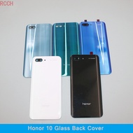 Original Glass Housing For Huawei honor 10 Battery Cover With Camera Lens + Logo For Honor COL-L29 Back Cover Replacement Parts