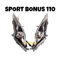 SYM Sport Bonus110 SR/Sport Bonus 115 SR Front Signal Set/Lampu Signal Depan 1Set
