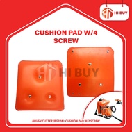 SPARE PART [BG328] BRUSH CUTTER: CUSHION PAD W/4 SCREW/ SPARE PART MESIN RUMPUT/ BACKPACK CUSHION PA