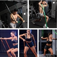SIMULR Yoga Tension Band, Elastic TPE Fitness Elastic Band,  5-85 lbs Hanging Training Strap Unisex