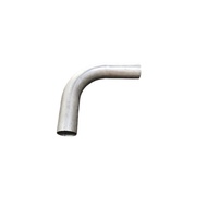 Stainless Steel / White Steel Car Muffler Exhaust Pipe 2.5" Inch L-Pipe Putih Elbow Degree L45 / L70