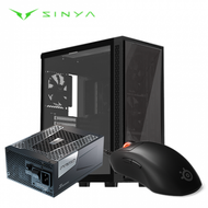 【獨家促銷】海韻 CONNECT PRIME GX-750W 特規+Sinya 欣亞xEPONTEC T300 玻璃透側機殼+賽睿SteelSeries Prime 有線電競滑鼠