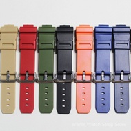 For DW Series DW-9000 DW9052 DW-004C DW-9050 DW-9051 Watch Bracelet Wear Resistant Elastic Resin Sub