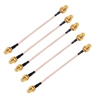 1PCS SMA to SMA Female Bulkhead RG316 Cable 50 Ohm RF Coaxia Pigtail WIFI Router Antenna Extension C
