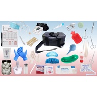 Nursing Kit with Leather Bag, BP App, Stethoscope & Nursing E-files