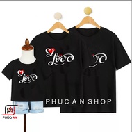 {All sizes} GROUP, FAMILY T-SHIRT - LOVE LOVE LOVE