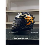 ZEUS HELMET ZS-613 WITH DOUBLE VISOR