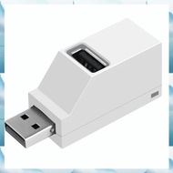 [G V W E] Portable Multi-Interface Hub Splitter USB3.0 High-Speed Hub White