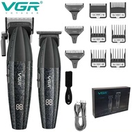 เครื่องตัดผม VGR Professional รุ่น V-640 สำหรับช่างตัดผม เครื่องตัดผมไฟฟ้า เครื่องตัดแต่งหนวดเคราและ