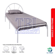 Single Bed Frame TBL S7 - Katil Besi Single Katil Bujang Katil Lipat Bed Base Katil Budak Bedroom Furniture Home