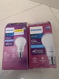飛利浦 Philips MyCare LED 燈泡 (6W 和8W 白光)