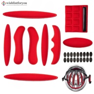 Wishlistforyou 27pcs/set Universal Helmet Padding Kits Sealed Sponge Replacement Motorcycle Bicycle 