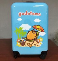 【2手家具館】gudetama蛋黃哥20吋行李箱/旅行箱/旅遊用品/輕旅行/戶外休閒用具/二手家具/二手行李箱