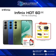 INFINIX HOT 60 5G (8GB up to 16GB+256GB) 6.7" HD+ Display l Mediatek Dimensity 7060 l 18W Fast Charg