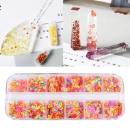 ✿ Resin Mold Epoxy Filling Fluorescent Sequins  Glow in the Dark Flakes