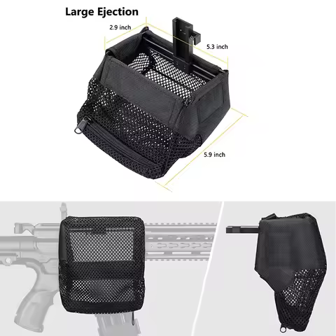 CVLIFE Thickened Brass Catcher Heat Resistant Premium Nylon Shell Zipper Bottom Brass Collector with