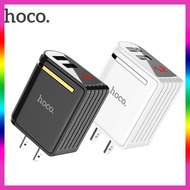 Cốc sạc 2 cổng H0C0 C39 12W 2.4A - có LCD hiển thị điện áp dòng điện