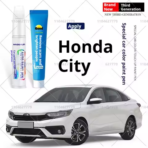 For Honda City 1981-2025 GM2 /GM3 GM6 / GM7 / GM8 GN Paint Repair Pen Touch Up Scratch Remover DIY A