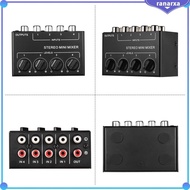 [Ranarxa] Mini Audio Mixer Portable Passive Mixer for Tablet Mobile Phone Studio