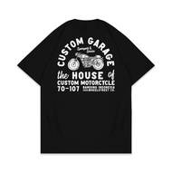 Wheelstreet - Tshirt - Regular - Custom Garage - Black Baju T Shirt Lelaki T Shirt Lelaki
