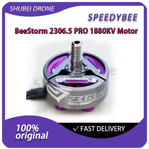 SpeedyBee BeeStorm 2306.5 PRO 1880KV Brushless Motor for FPV Racing Drone 4-6S Lipo 5 inch Freestyle