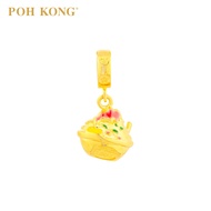 POH KONG 916/22K Yellow Gold Anggun ABC Air Batu Campur Pendant