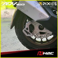 ۞ ● ❀ H2C REAR CALIPER COVER for HONDA ADV 160 / PCX 160