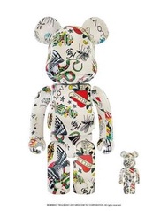 Ed Hardy x BE@RBRICK