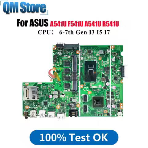 X541UV Laptop Motherboard For ASUS VivoBook X541UAK X541UJ R541U X541UV A541U F541U X541U A541U X541