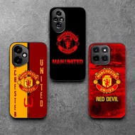 Honor 400 200 X7C X6A X9C X9C 90 Magic 6 PRO 7 Manchester United Football Club Case Silicone
