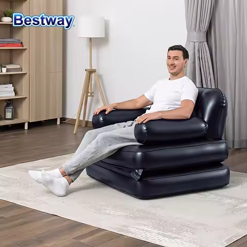 Bestway 75054 Inflatable Sofa, Outdoor Blow Up Sofa Bed Inflatable Sofa, Adult Inflatable Chair, Dou