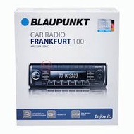 BLAUPUNKT FRANKFURT 100 (40W X 4) SINGLE DIN MP3 USB CAR PLAYER (NO CD) GERMANY