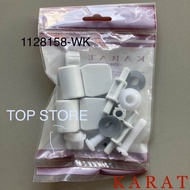 TOP STORE หู ฝารองนั่ง ชักโครก 1128158-WK น๊อตฝารองนั่งชักโครก กะรัต KARAT แท้ 100%