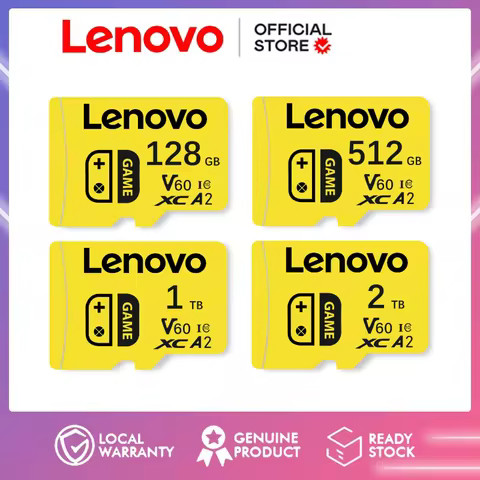 Lenovo Original SD Memory Card 2TB 1TB Mini Micro SD Card 512GB 256GB Micro Tarjeta SD Cards 128GB F
